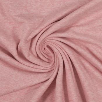 Swafing Vanessa Baumwoll Jersey Melange Rosa 1432
